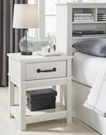 Dorrinson White Nightstand - Gate FurnitureNightstand