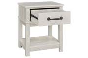 Dorrinson White Nightstand - Gate FurnitureNightstand