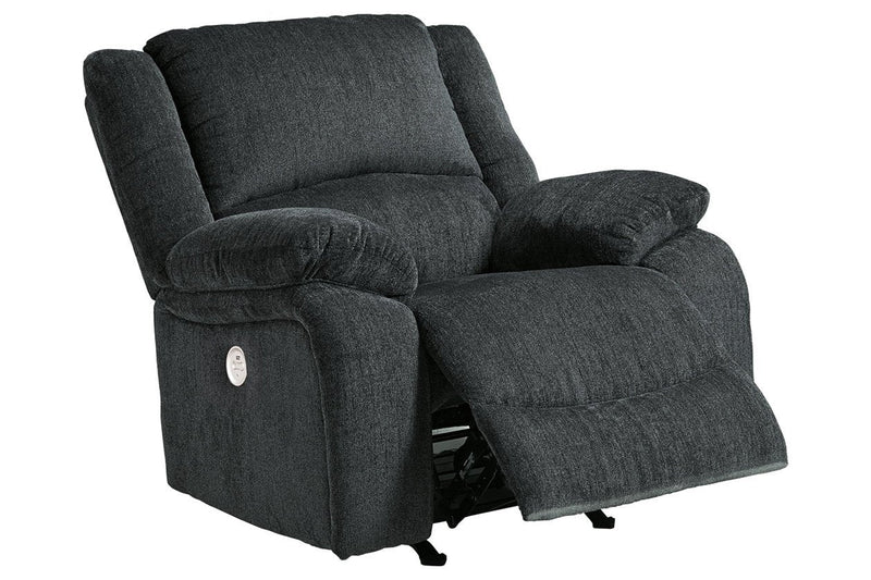 Draycoll Slate Power Recliner - Gate FurniturePower Recliner