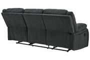 Draycoll Slate Reclining Sofa - Gate FurnitureReclining Sofa
