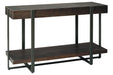 Drewing Light Brown Sofa/Console Table - T321-4 - Gate Furniture