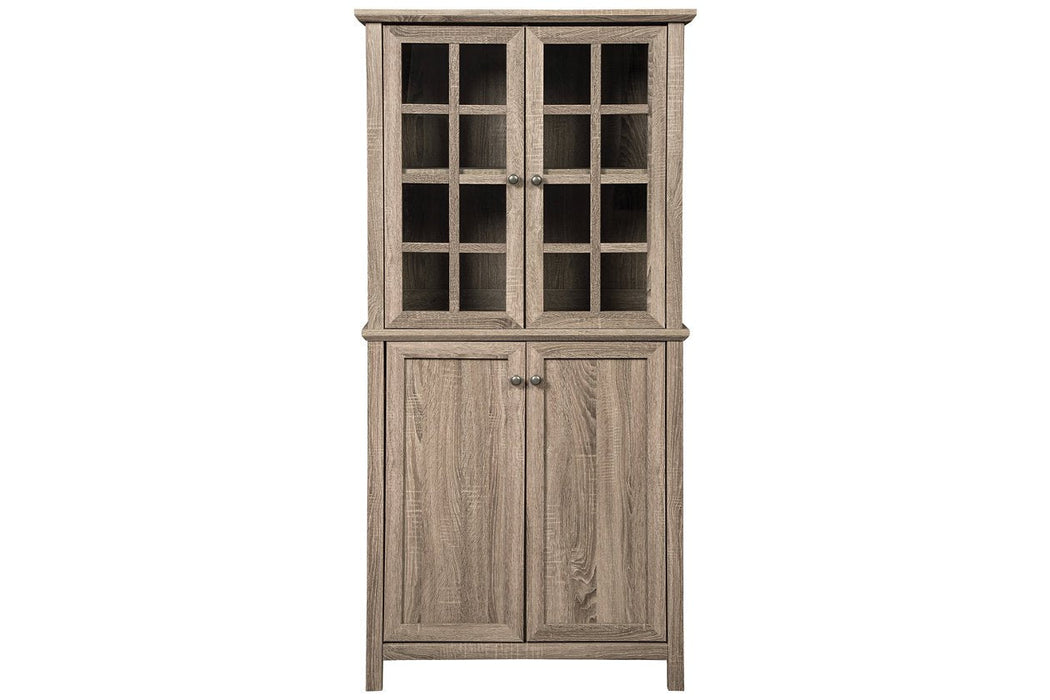 Drewmore Gray Accent Cabinet - ZH141454 - Gate Furniture
