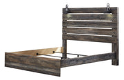 Drystan Brown King Panel Bed - Gate FurnitureKing Bed