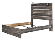Drystan Brown Queen Panel Bed - Gate FurnitureQueen Bed