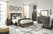 Drystan Multi Bookcase Bedroom Set - Gate FurnitureBedroom Set