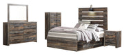 Drystan Multi Double Side Storage Platform Youth Bedroom Set - Gate FurnitureYouth Bedroom Set