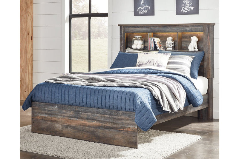 Drystan Multi Full Bookcase Bed - Gate FurnitureFull Bed