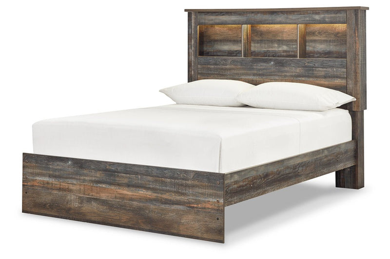Drystan Multi Full Bookcase Bed - Gate FurnitureFull Bed