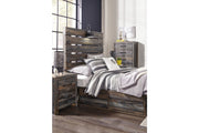 Drystan Multi Full Panel Bed with 4 Storage Drawers - Gate FurnitureFull Bed