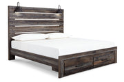 Drystan Multi King Panel Bed with Storage - Gate FurnitureKing Bed