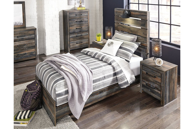 Drystan Multi Twin Panel Bed - Gate FurnitureTwin Bed