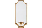 Dumi Gold Finish Wall Sconce - Gate FurnitureSconce