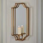 Dumi Gold Finish Wall Sconce - Gate FurnitureSconce