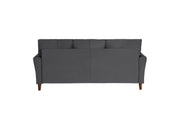 Dunleith Charcoal Gray Velvet Living Room Set - Gate FurnitureLiving Room Set