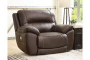 Dunleith Chocolate Power Recliner - Gate FurniturePower Recliner