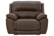 Dunleith Chocolate Power Recliner - Gate FurniturePower Recliner