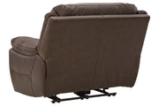 Dunleith Chocolate Power Recliner - Gate FurniturePower Recliner