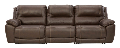 Dunleith Chocolate Power Recliner Sofa - Gate FurnitureReclining Sofa