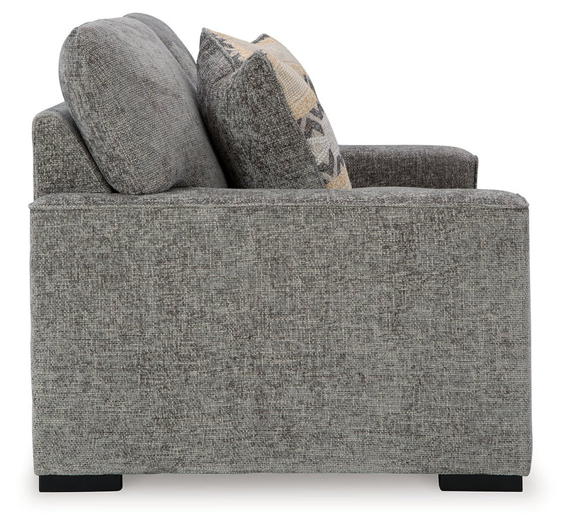 Dunmor Graphite Loveseat - 2490435