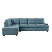 Dunstan Blue Reversible Sectional - Gate FurnitureSectional