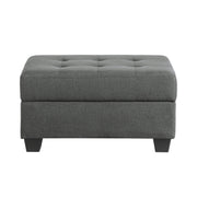 Dunstan Dark Gray Reversible Sectional - Gate FurnitureSectional