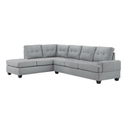 Dunstan Gray Reversible Sectional - Gate FurnitureSectional