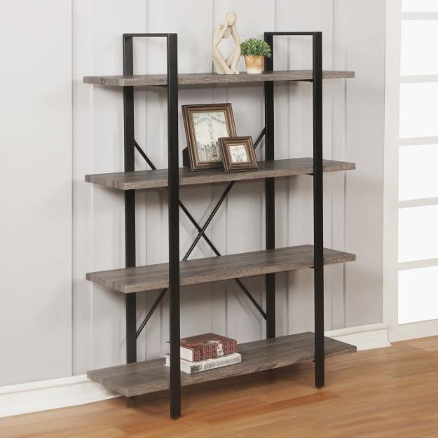 Durango 4-Shelf Bookcase - 7977 - Gate Furniture
