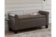 Durbinleigh Brown Storage Bench - A3000288 - Gate Furniture