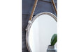 Dusan Antique White Accent Mirror - A8010229 - Gate Furniture