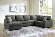 Edenfield Charcoal LAF Sectional - Gate FurnitureSectional