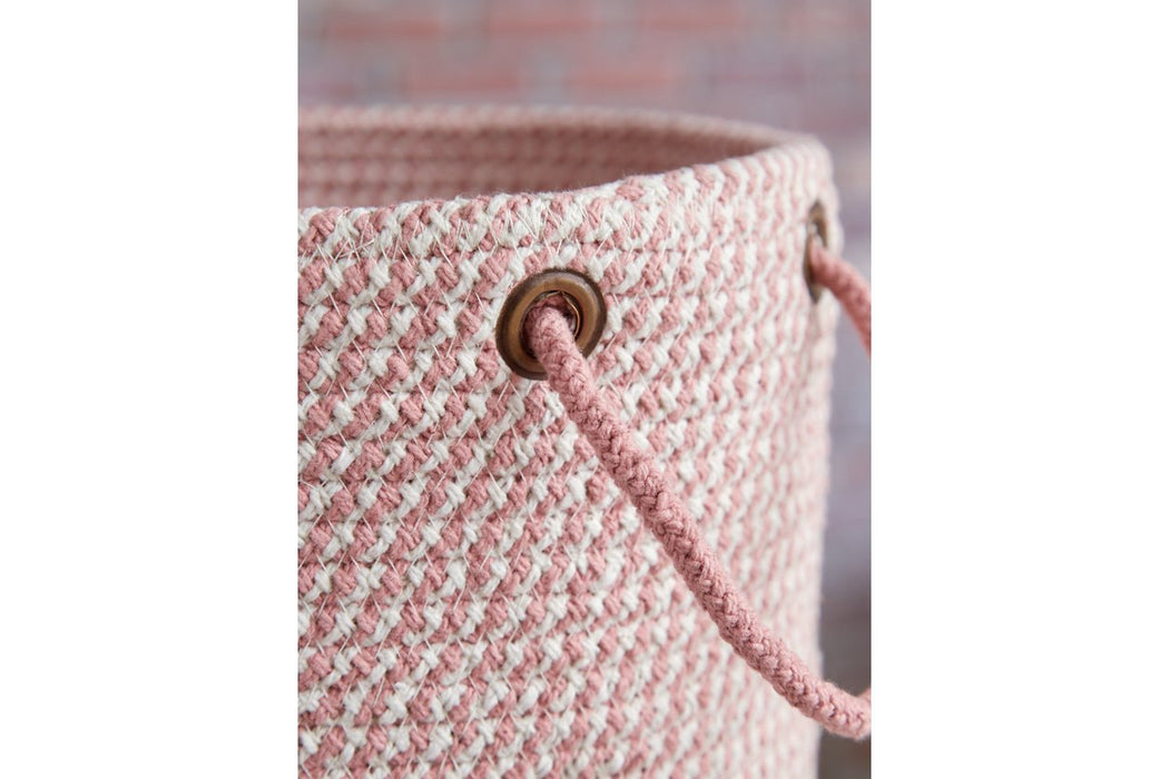 Eider Pink Basket - A2000429 - Gate Furniture