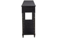 Eirdale Black Sofa/Console Table - A4000189 - Gate Furniture