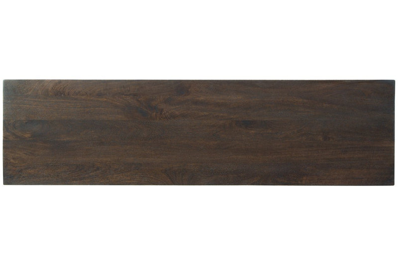 Elinmore Brown/Gold Finish Accent Cabinet - Gate FurnitureCabinet