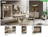 Elite Dining Ivory With Ambra “Rombi” Chairs Set - Gate Furniture