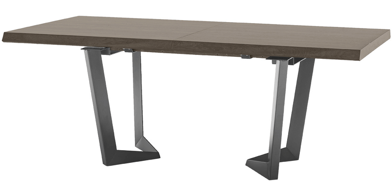 Elite Dining Table Brown  Silver Birch - i27721 - Gate Furniture