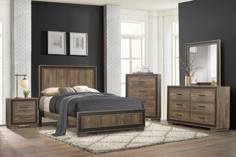 Ellendale Authentic Mahogany Panel Bedroom Set - Gate FurnitureBedroom Set