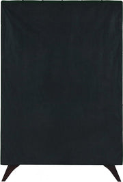 Elly Velvet Twin Bed Green - Gate FurnitureTwin Bed