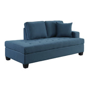 Elmont Blue Living Room Set - Gate FurnitureLiving Room Set