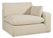 Elyza Linen 10 - Piece LAF Chaise Sectional - Gate FurnitureSectional