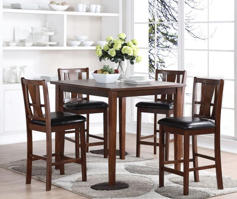 Emelia 5Pc Pub Set (5 In 1) - Gate FurnitureCounter Height Set