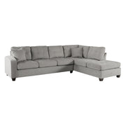 Emilio Taupe Reversible Sectional - Gate FurnitureSectional