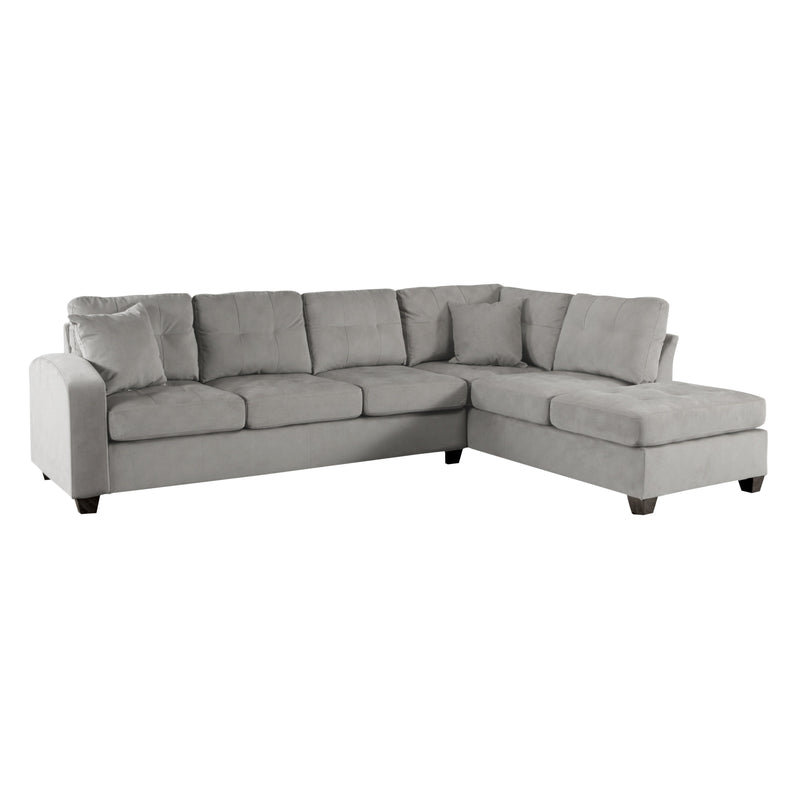 Emilio Taupe Reversible Sectional - Gate FurnitureSectional