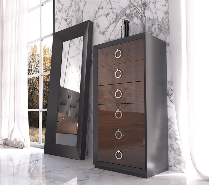 Emporio Black Chest - Gate Furniture