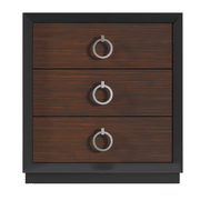 Emporio Black Nightstand - i37497 - Gate Furniture