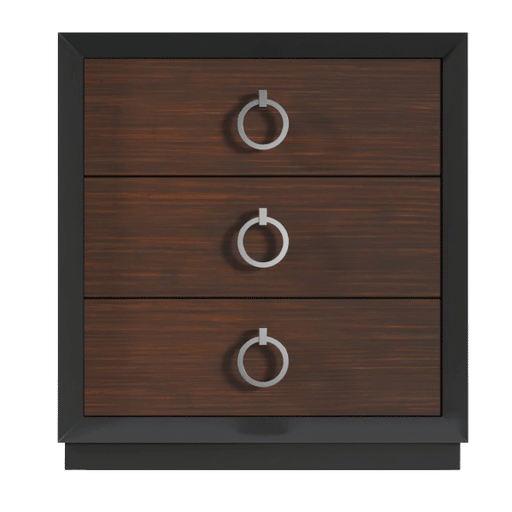 Emporio Black Nightstand - i37497 - Gate Furniture