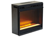 Entertainment Accessories Black Electric Fireplace Insert - W100-02 - Gate Furniture
