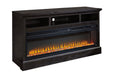 Entertainment Accessories Black Electric Fireplace Insert - W100-22 - Gate Furniture