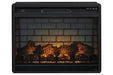 Entertainment Accessories Black Electric Infrared Fireplace Insert - W100-121 - Gate Furniture