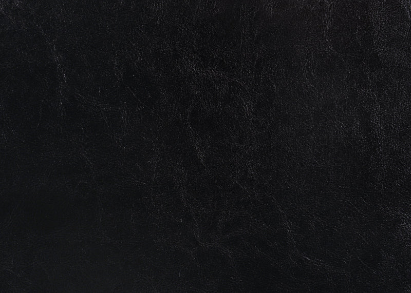 Erin Black Faux Leather Full Bed - Gate FurnitureFull Bed