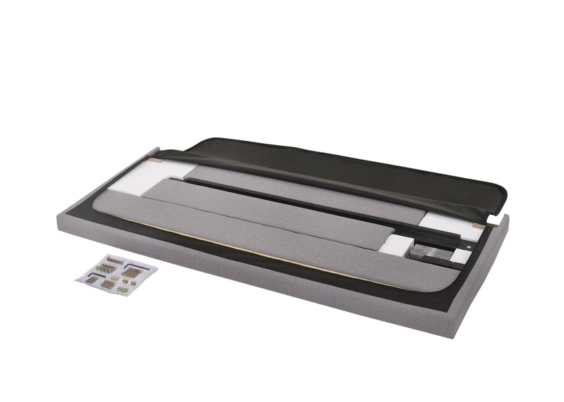 Erin Gray Upholstered Queen Bed - Gate FurnitureQueen Bed